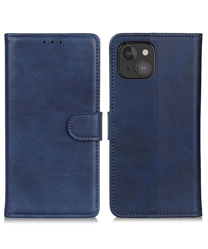 Housse iPhone 13 mini Marius effet cuir mat