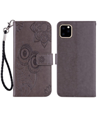 Housse iPhone 13 mini Hibou en relief