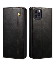 Housse iPhone 13 mini Portefeuille Support Effet Cire