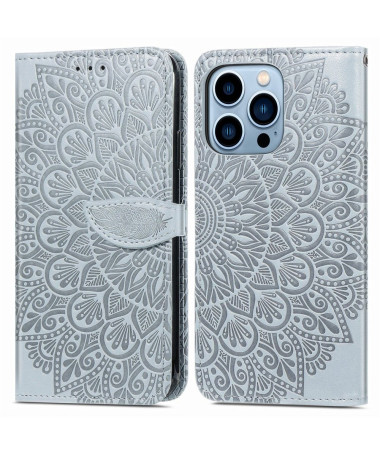 Housse iPhone 13 Pro Max Mandala Leaf