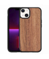 Coque iPhone 13 premium Bois - Marron