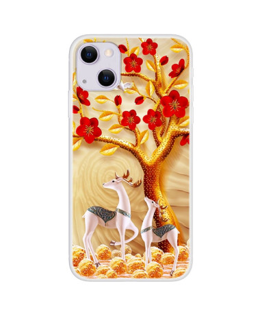 Coque iPhone 13 Cerf sika