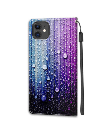 Housse iPhone 11 Gouttes d'eau