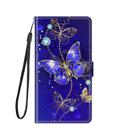 Housse iPhone 11 Papillon violet