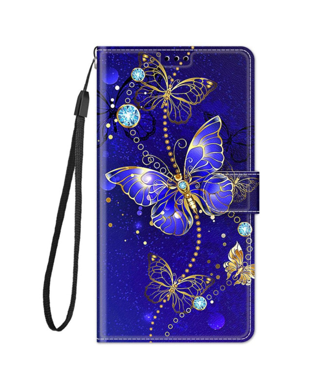 Housse iPhone 11 Papillon violet