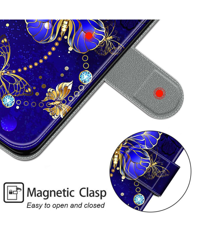 Housse iPhone 11 Papillon violet