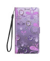 Housse iPhone 11 Illustration fleurs violettes