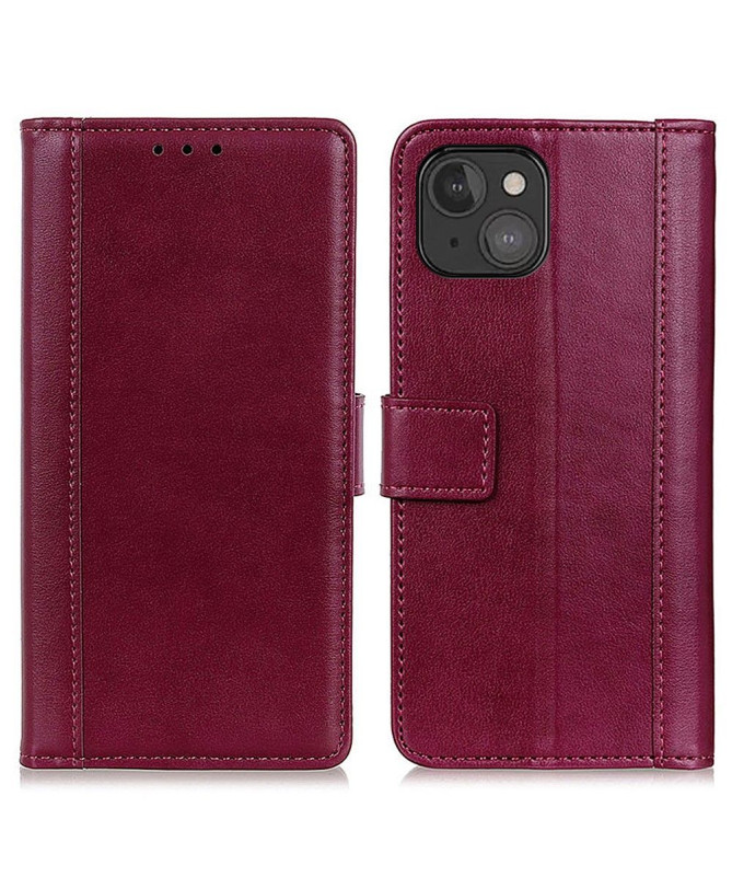 Housse iPhone 13 Cerena Folio simili cuir