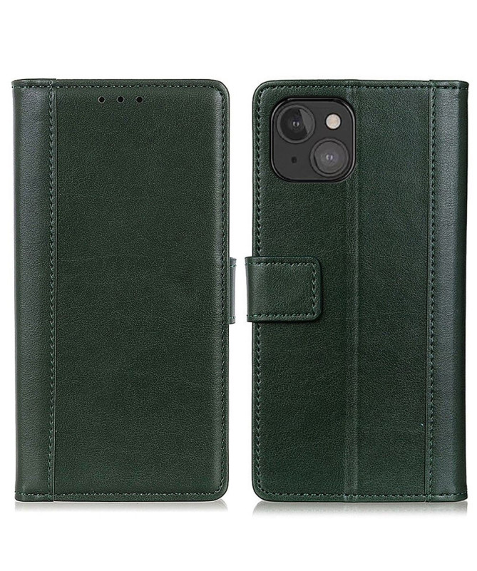 Housse iPhone 13 Cerena Folio simili cuir