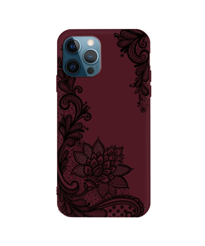 Coque iPhone 13 Pro Claudette dentelle