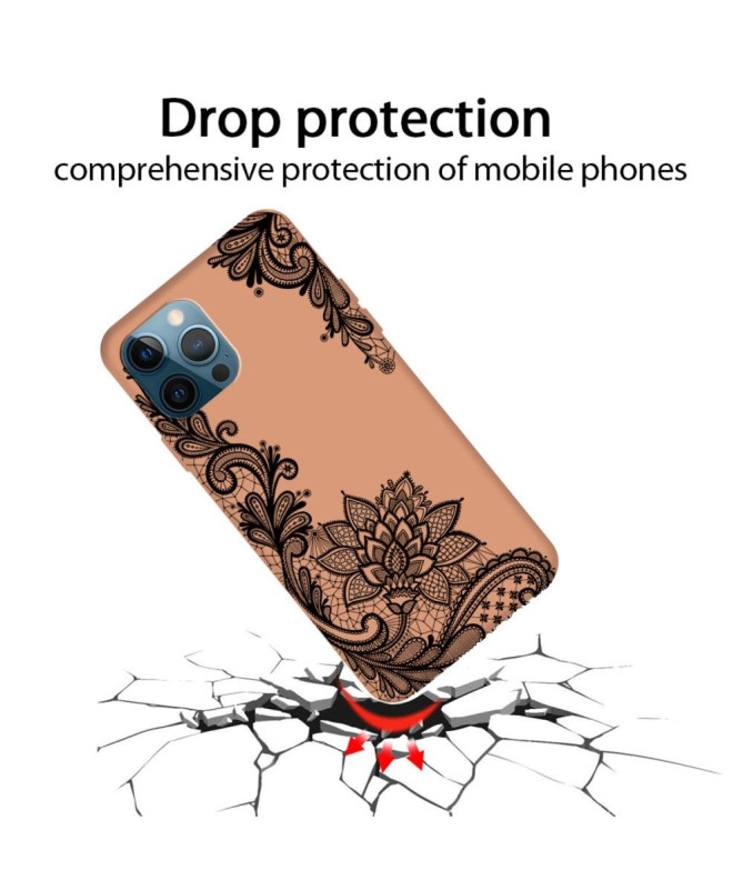 Coque iPhone 13 Pro Claudette dentelle