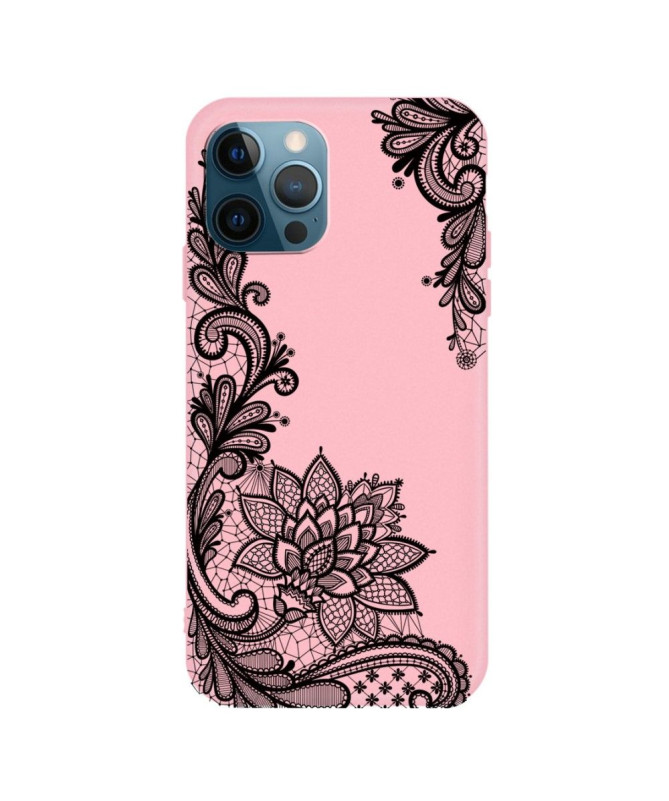 Coque iPhone 13 Pro Claudette dentelle