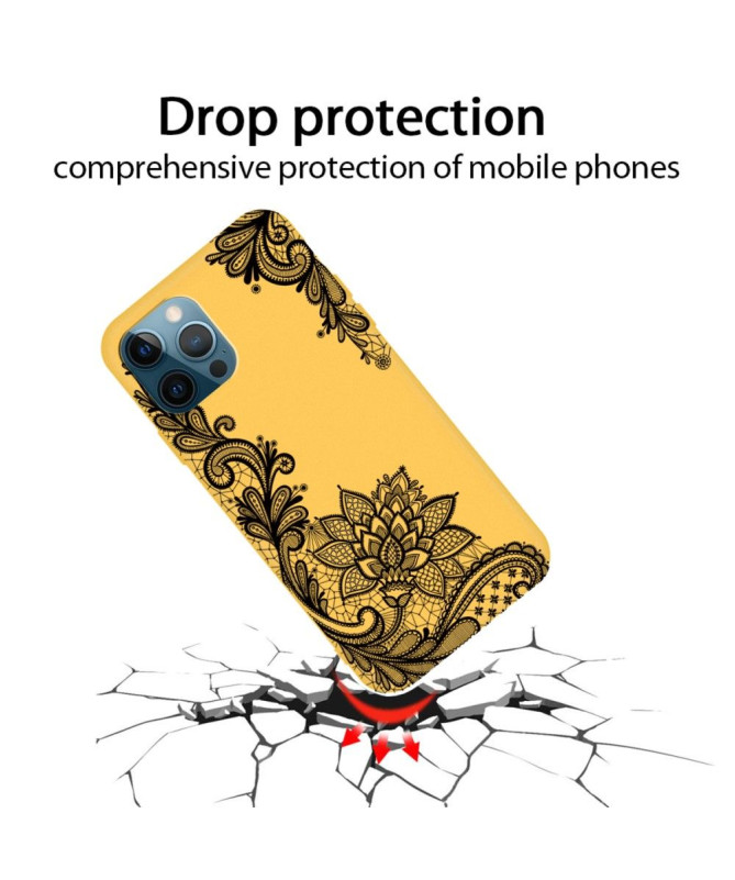 Coque iPhone 13 Pro Claudette dentelle