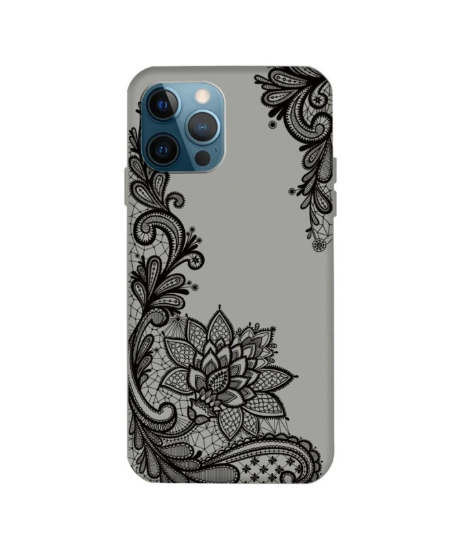 Coque iPhone 13 Pro Claudette dentelle