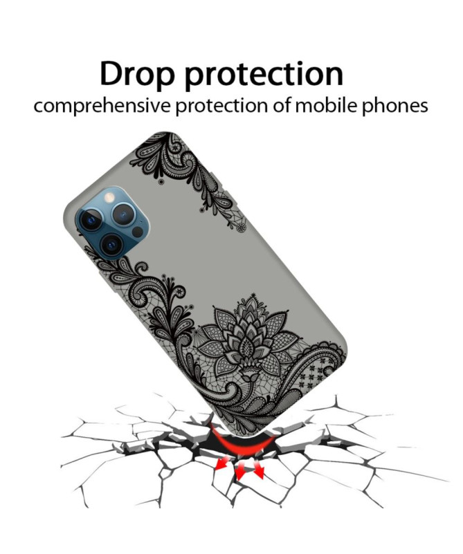 Coque iPhone 13 Pro Claudette dentelle