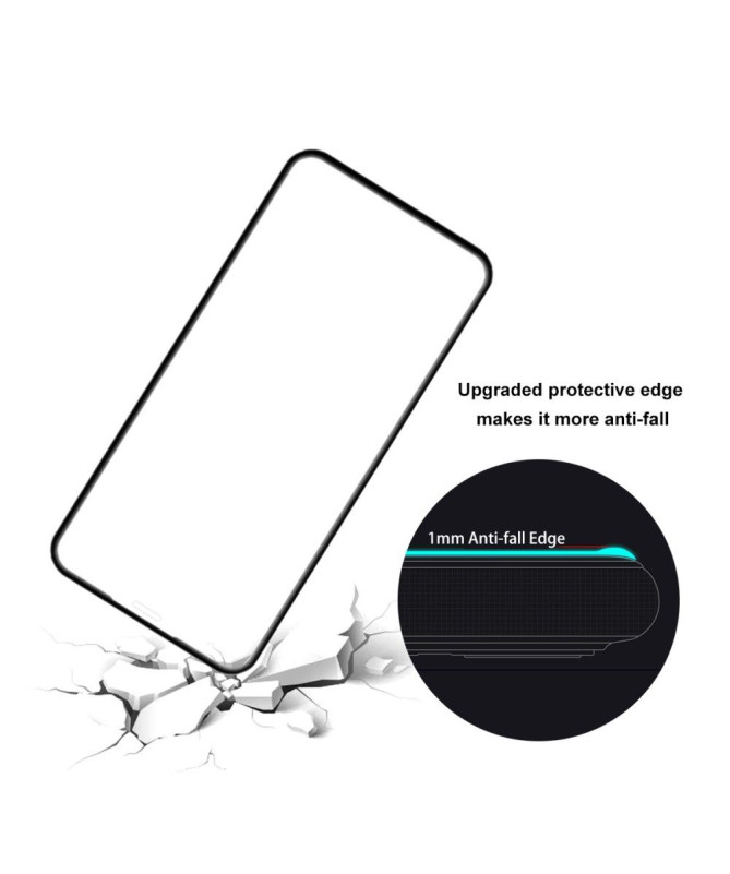 Protection d’écran iPhone XS Max en verre trempé full size