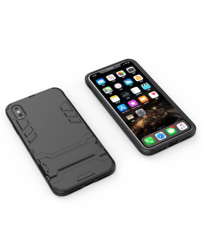 Coque iPhone XS Max cool guard avec support intégré