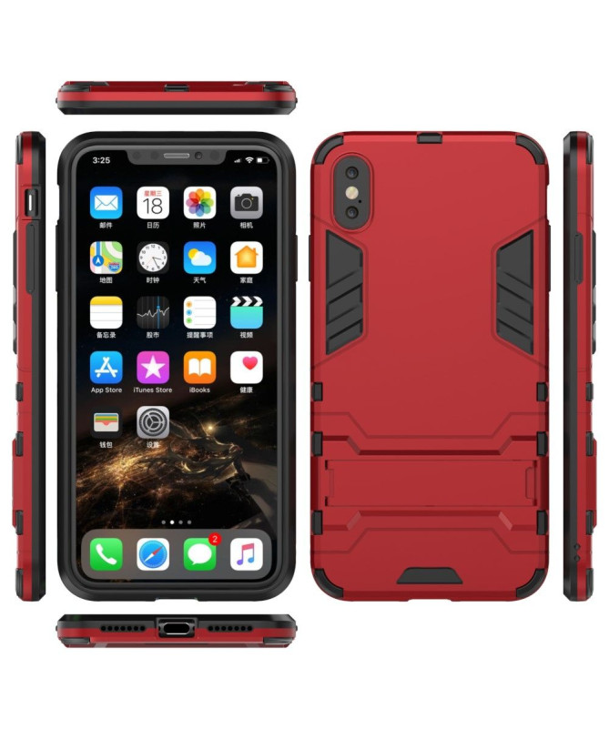 Coque iPhone XS Max cool guard avec support intégré