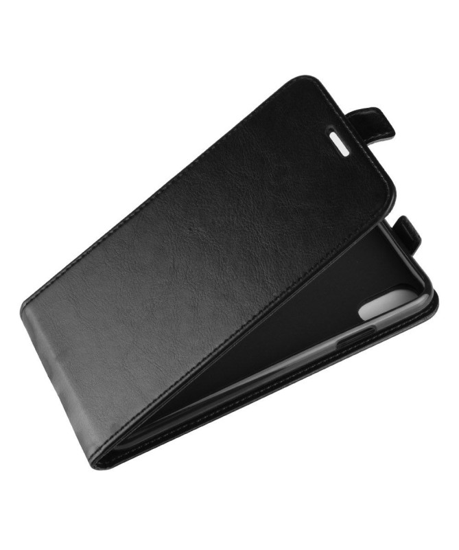 Housse iPhone XS Max simili cuir avec rabat vertical