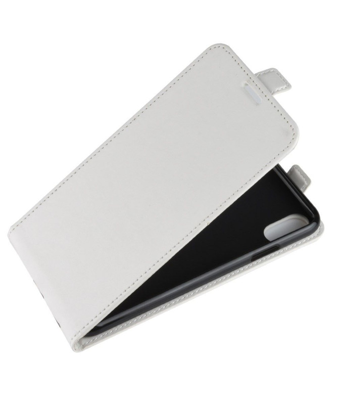 Housse iPhone XS Max simili cuir avec rabat vertical