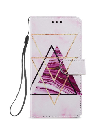 Housse iPhone 13 Pro Motifs Triangles