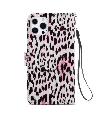 Housse iPhone 13 Pro Motif Leopard