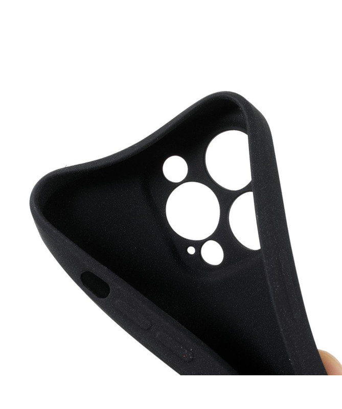 Coque iPhone 13 Pro effet givré en silicone