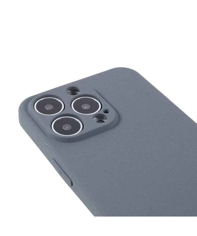 Coque iPhone 13 Pro effet givré en silicone