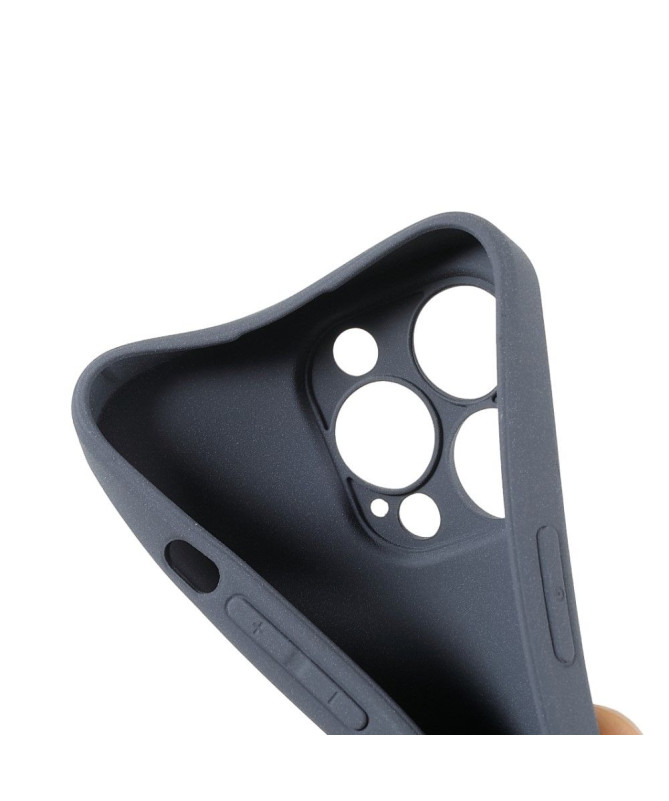 Coque iPhone 13 Pro effet givré en silicone