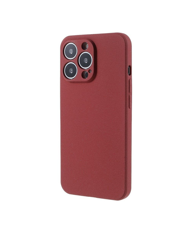 Coque iPhone 13 Pro effet givré en silicone