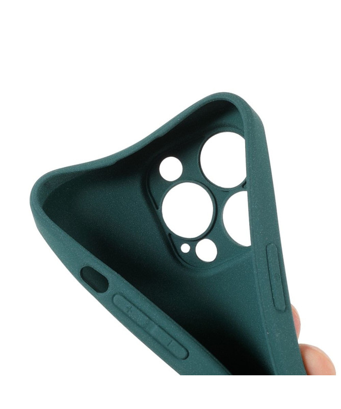 Coque iPhone 13 Pro effet givré en silicone