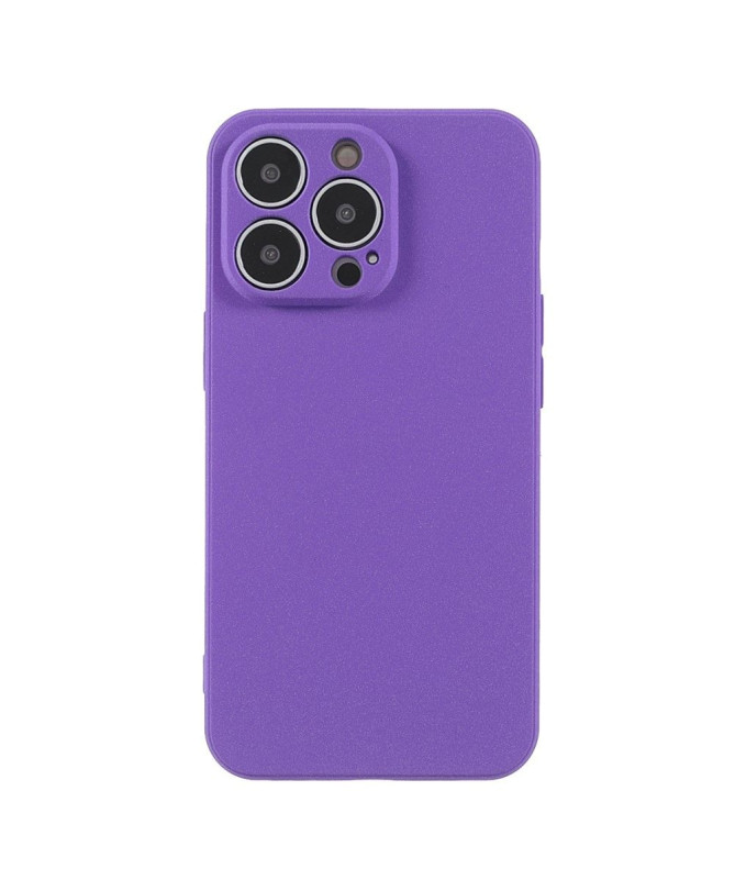 Coque iPhone 13 Pro effet givré en silicone