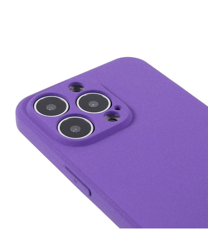 Coque iPhone 13 Pro effet givré en silicone