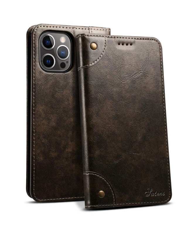 Housse iPhone 12 Pro Max 055 Series Flip simili cuir