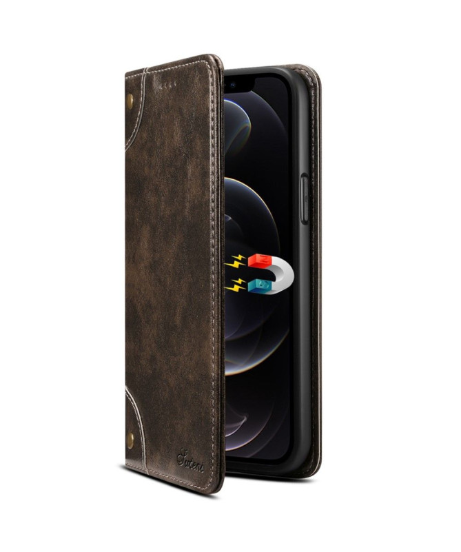 Housse iPhone 12 Pro Max 055 Series Flip simili cuir