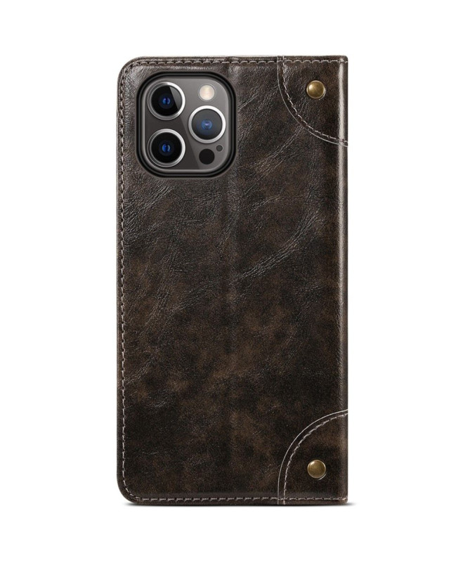 Housse iPhone 12 Pro Max 055 Series Flip simili cuir