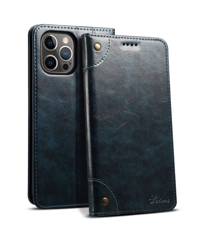 Housse iPhone 12 Pro Max 055 Series Flip simili cuir