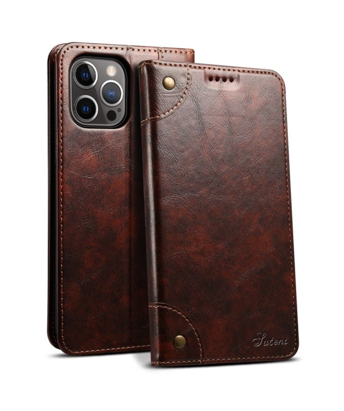 Housse iPhone 12 Pro Max 055 Series Flip simili cuir