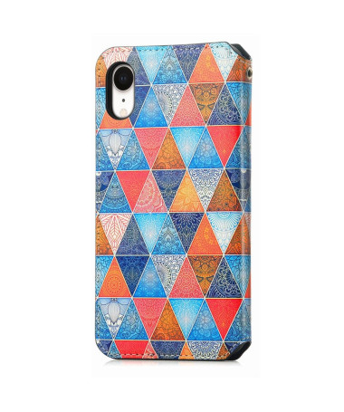 Housse iPhone XR Mandala Kaléidoscope