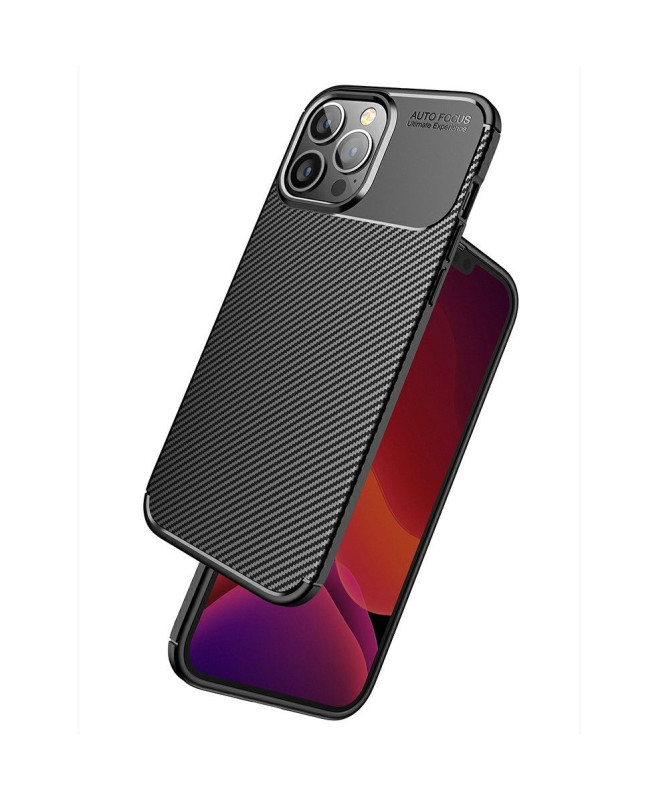 Coque iPhone 13 Pro Max style fibre de carbone