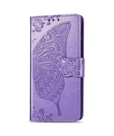 Housse iPhone SE 2022 / 2020 Papillon Relief