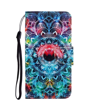 Housse iPhone SE 2022 / 2020 Mandala Coloré