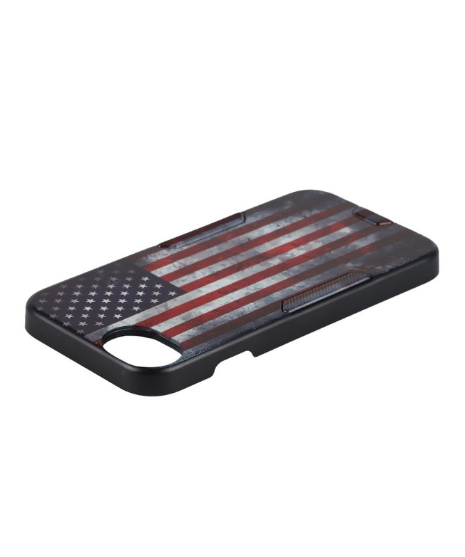 Coque iPhone SE 2022 / 2020 Drapeau Américain Vintage