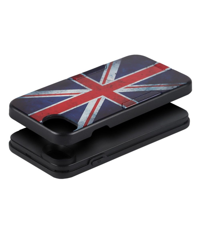 Coque iPhone SE 2022 / 2020 Drapeau Anglais Vintage