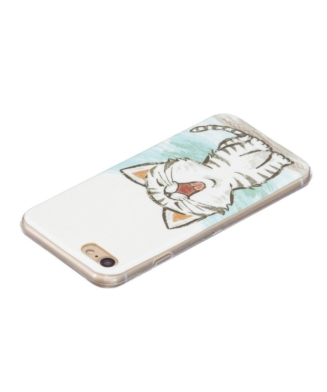 Coque iPhone SE 2022 / 2020 Fluorescente Chat content