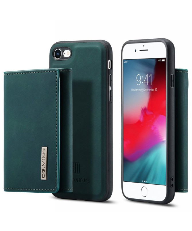 Coque iPhone SE 2022 / 2020 Porte-cartes Détachable M1 Series