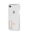 Coque iPhone SE 2022 / 2020 transparente angles renforcé fonction support