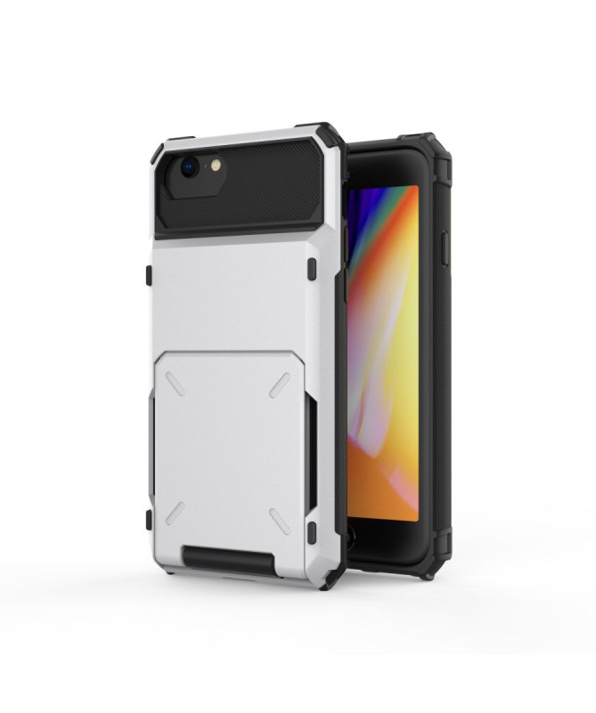 Coque iPhone SE 2022 / 2020 Protection Flip Porte Carte