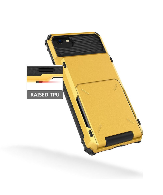 Coque iPhone SE 2022 / 2020 Protection Flip Porte Carte