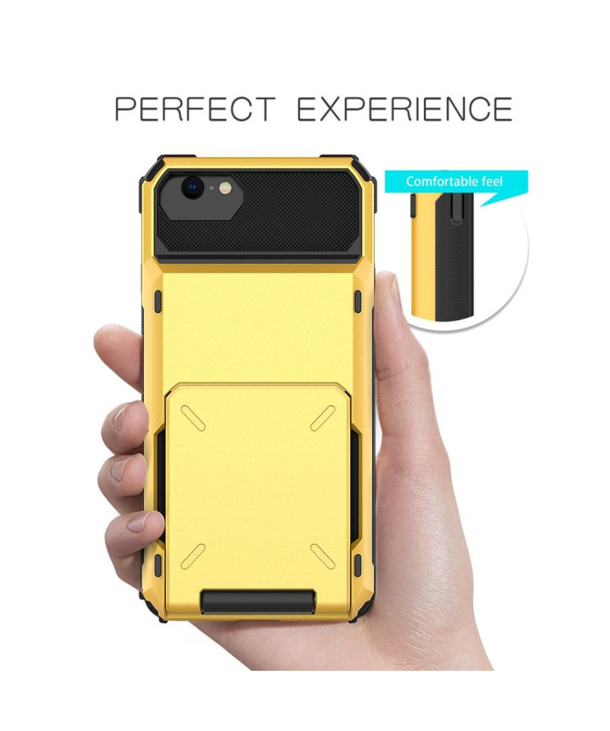 Coque iPhone SE 2022 / 2020 Protection Flip Porte Carte